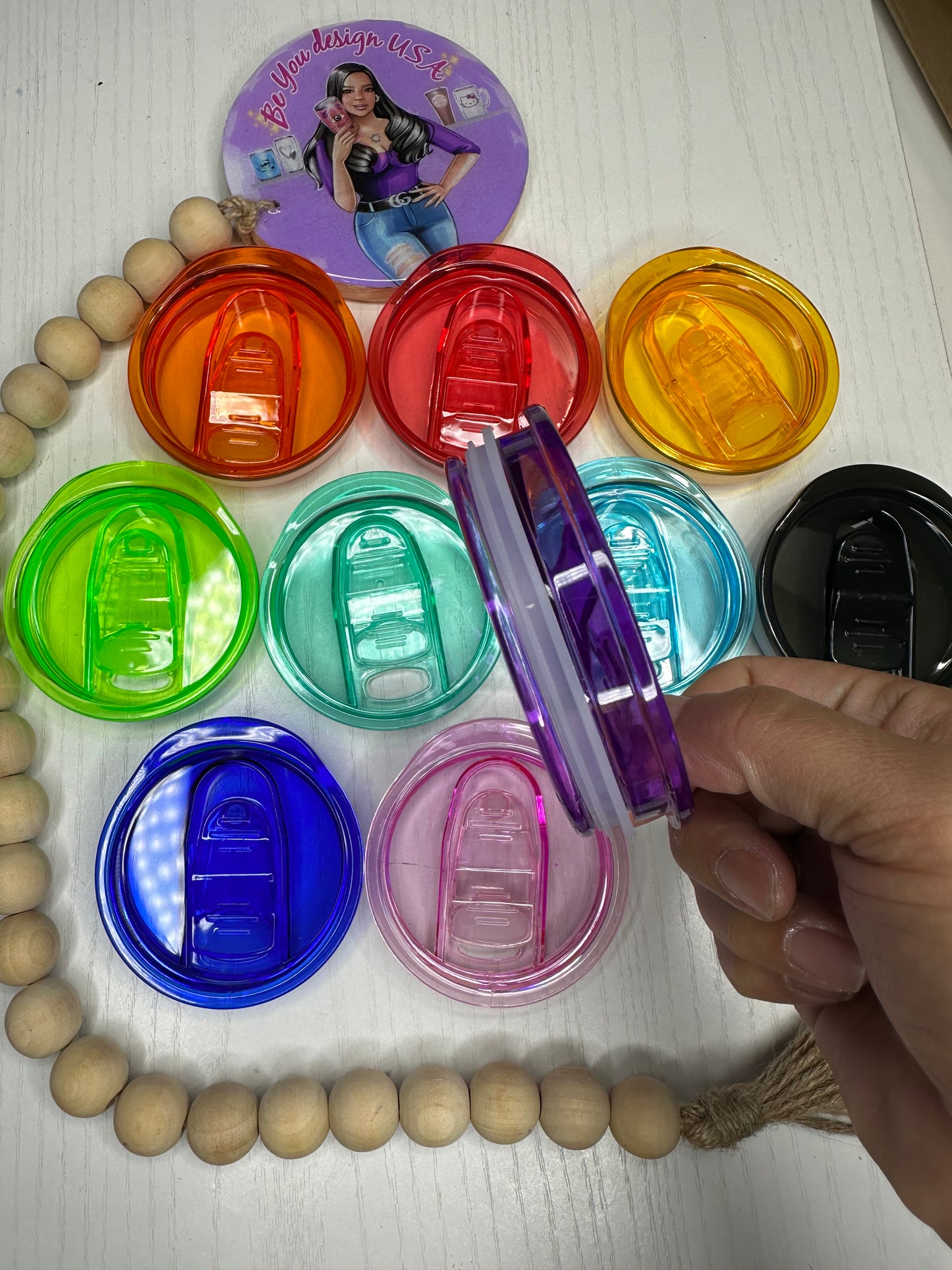 Tapa de color vaso 20 oz