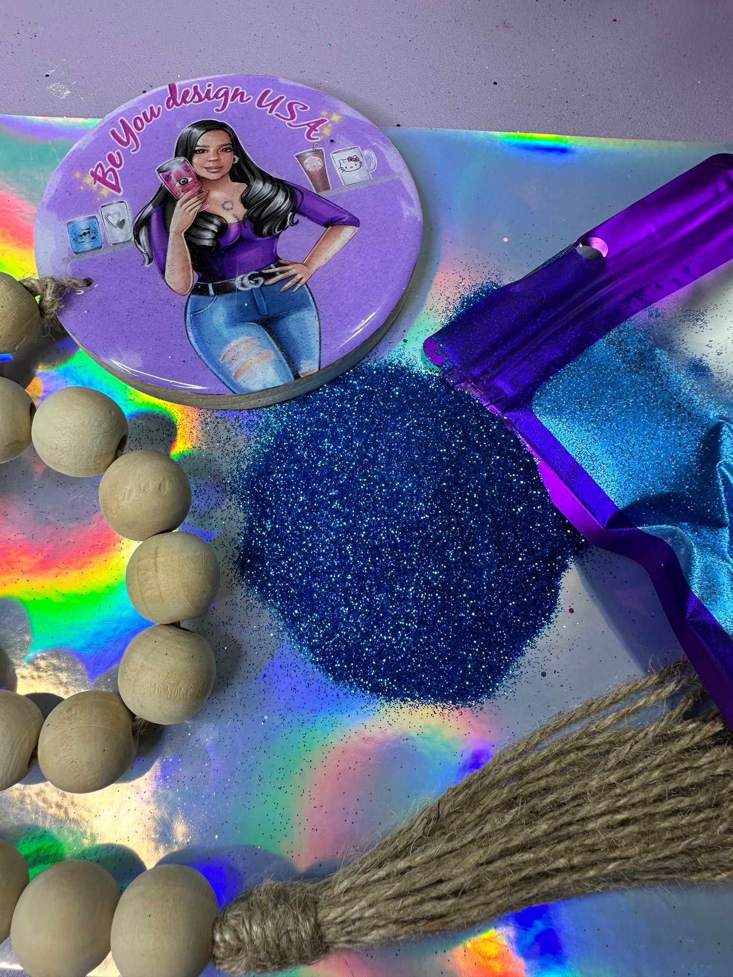 Persa glitter fino