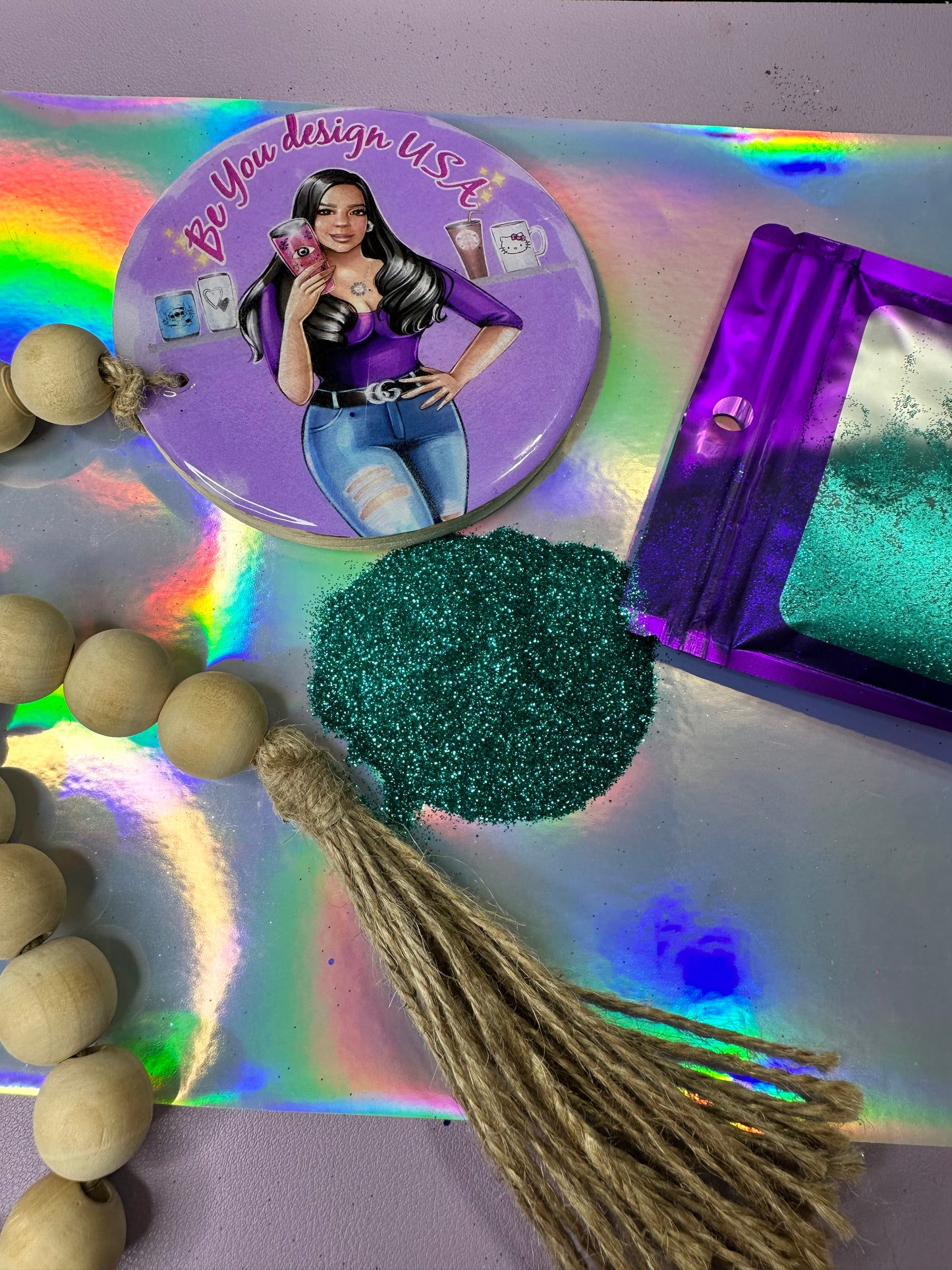 Hunter glitter fino