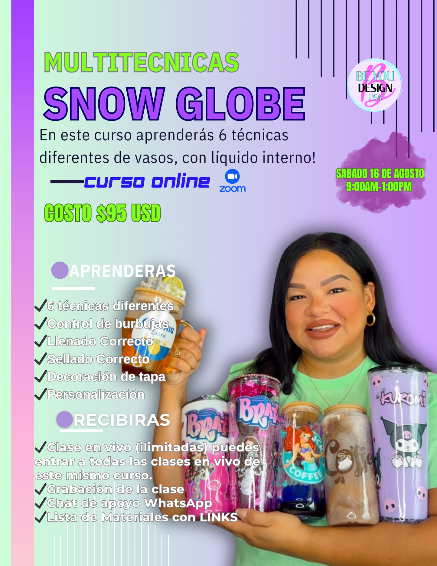 Curso MULTITECNICAS Snowglobe