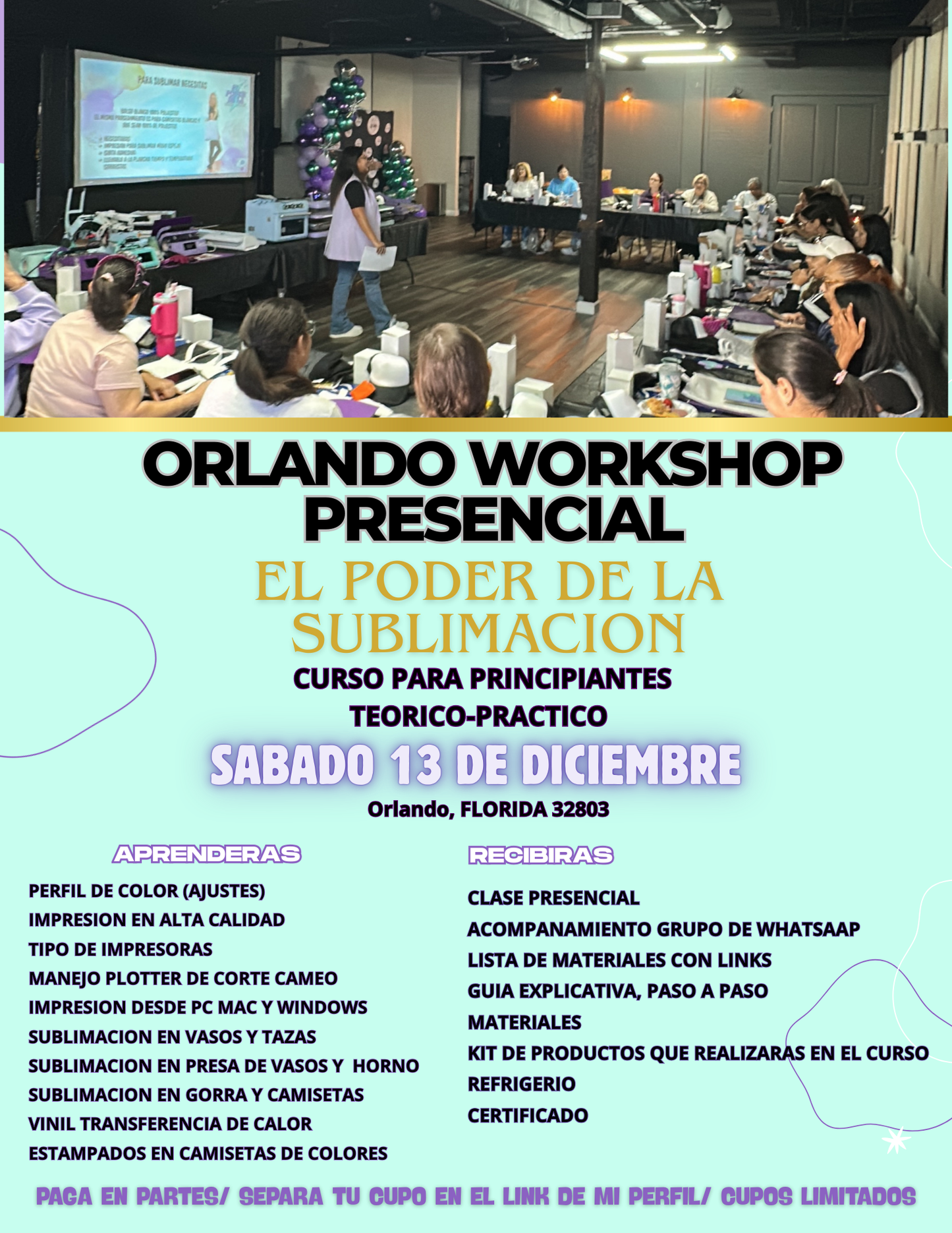 Curso Presencial en Orlando Florida