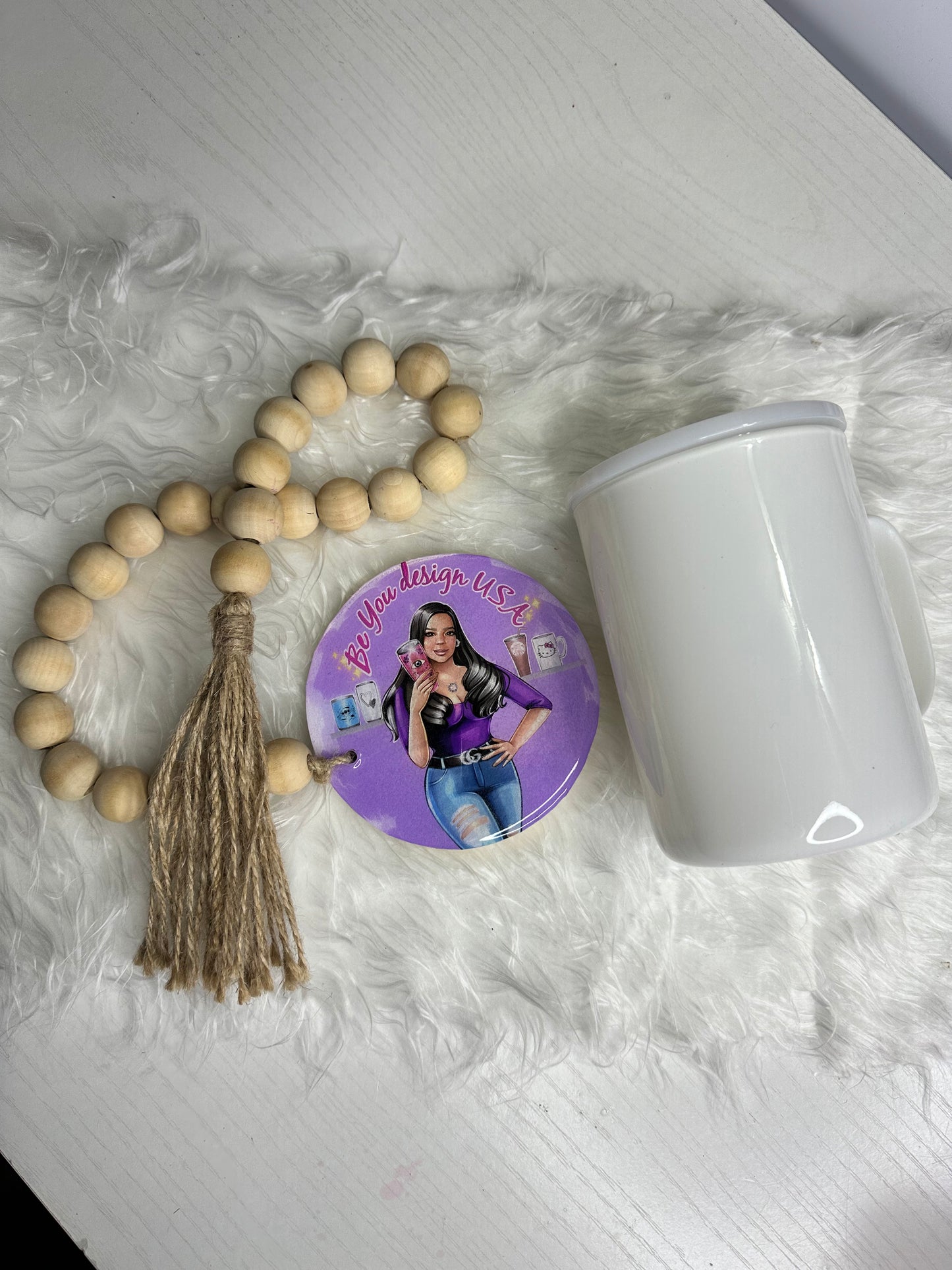 Taza blanca para sublimación 17 oz