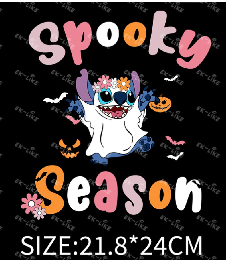 DTF TRANSFER SPOOKY STITCH 020