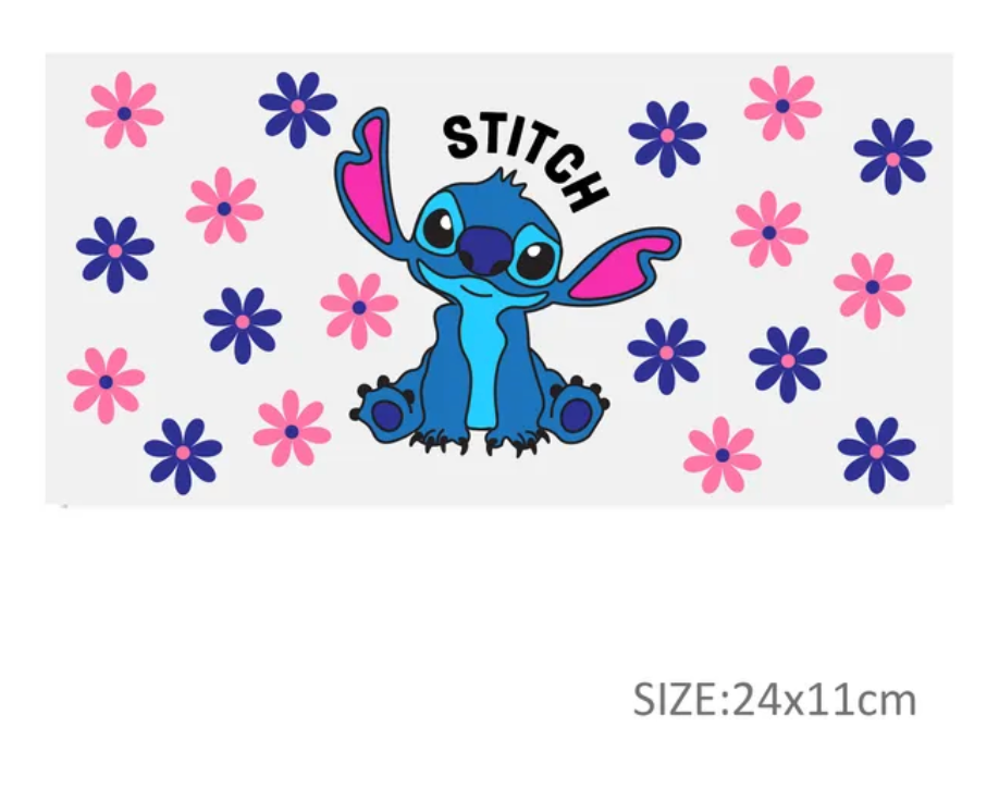 UV DTF STICH FLOWERS