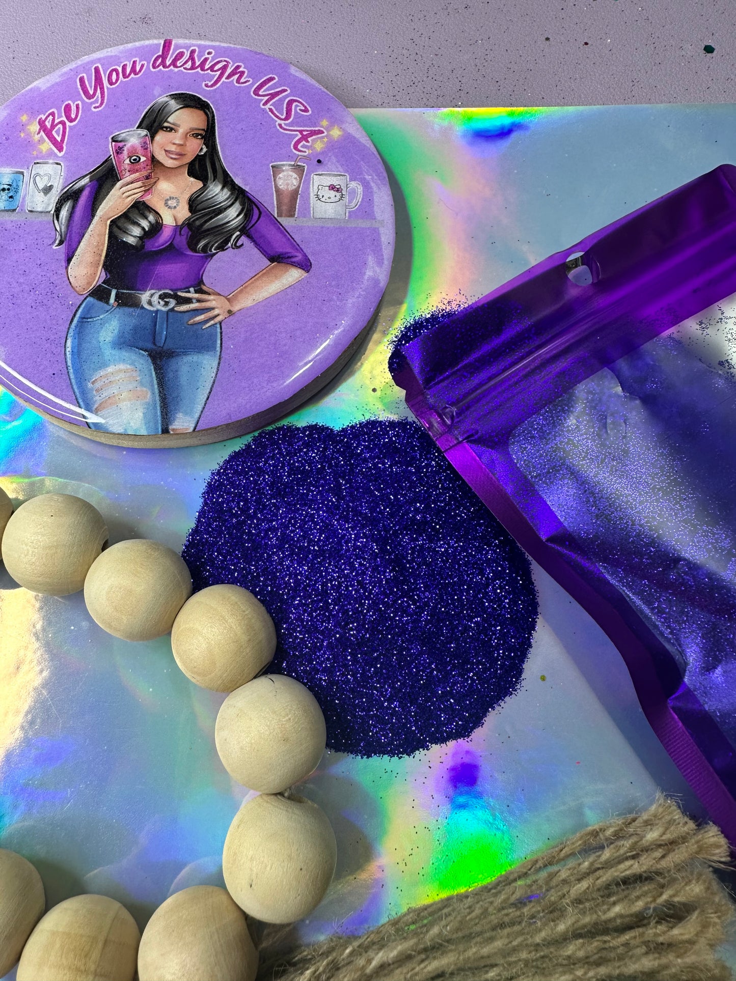 Berry glitter fino