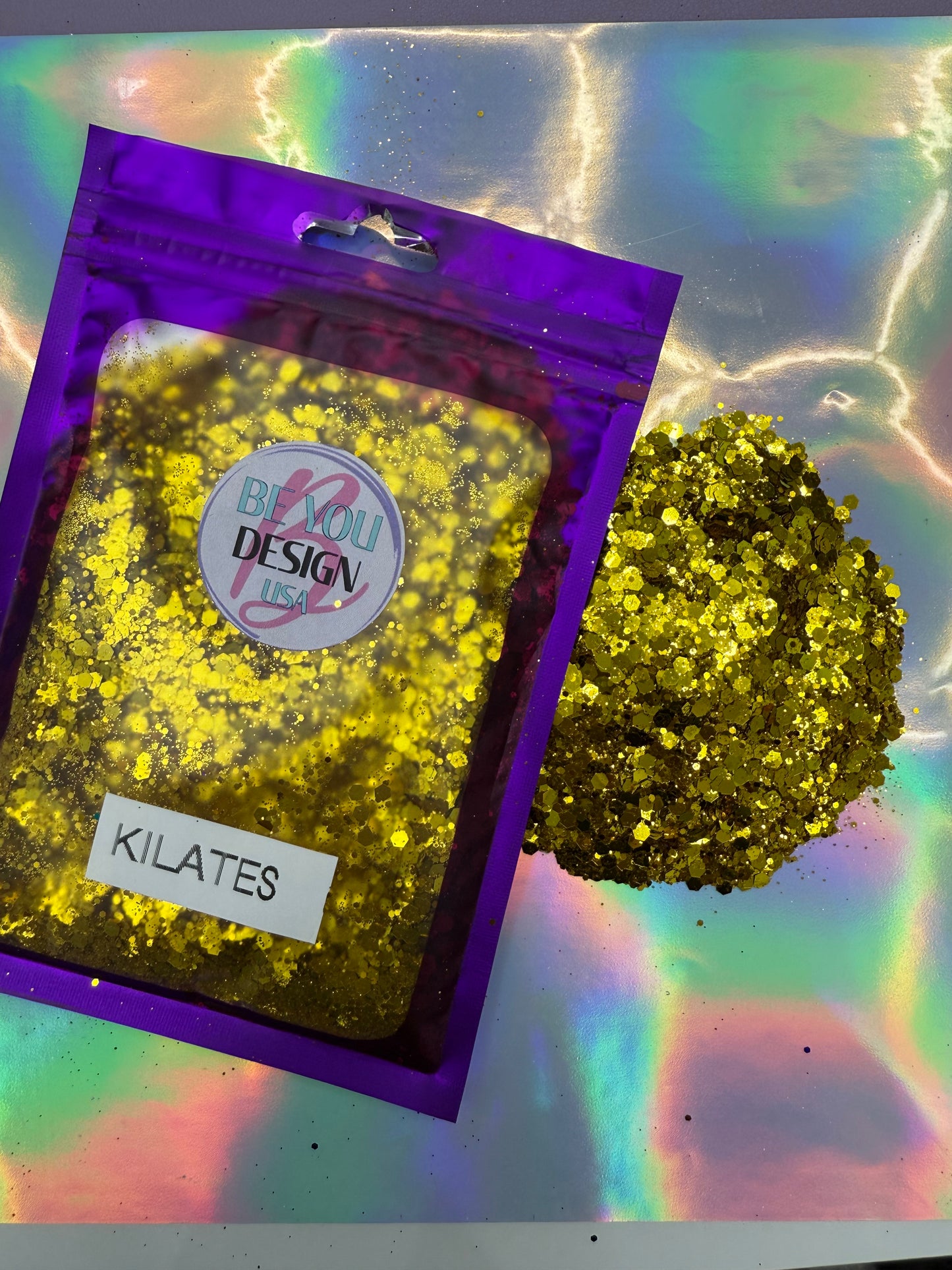 KILATES GLITTER CHUNKY METÁLICO