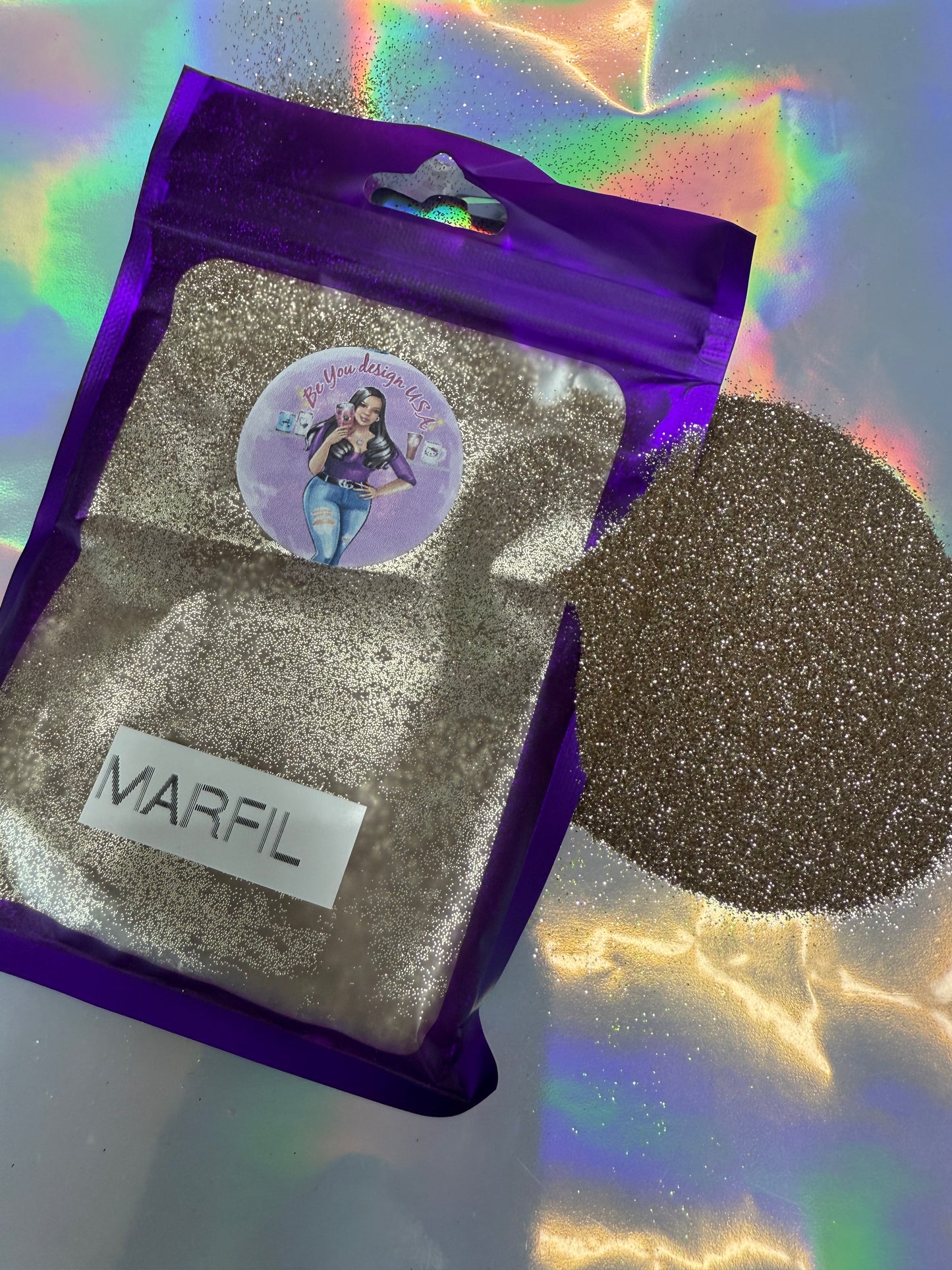 MARFIL glitter fino 2 oz