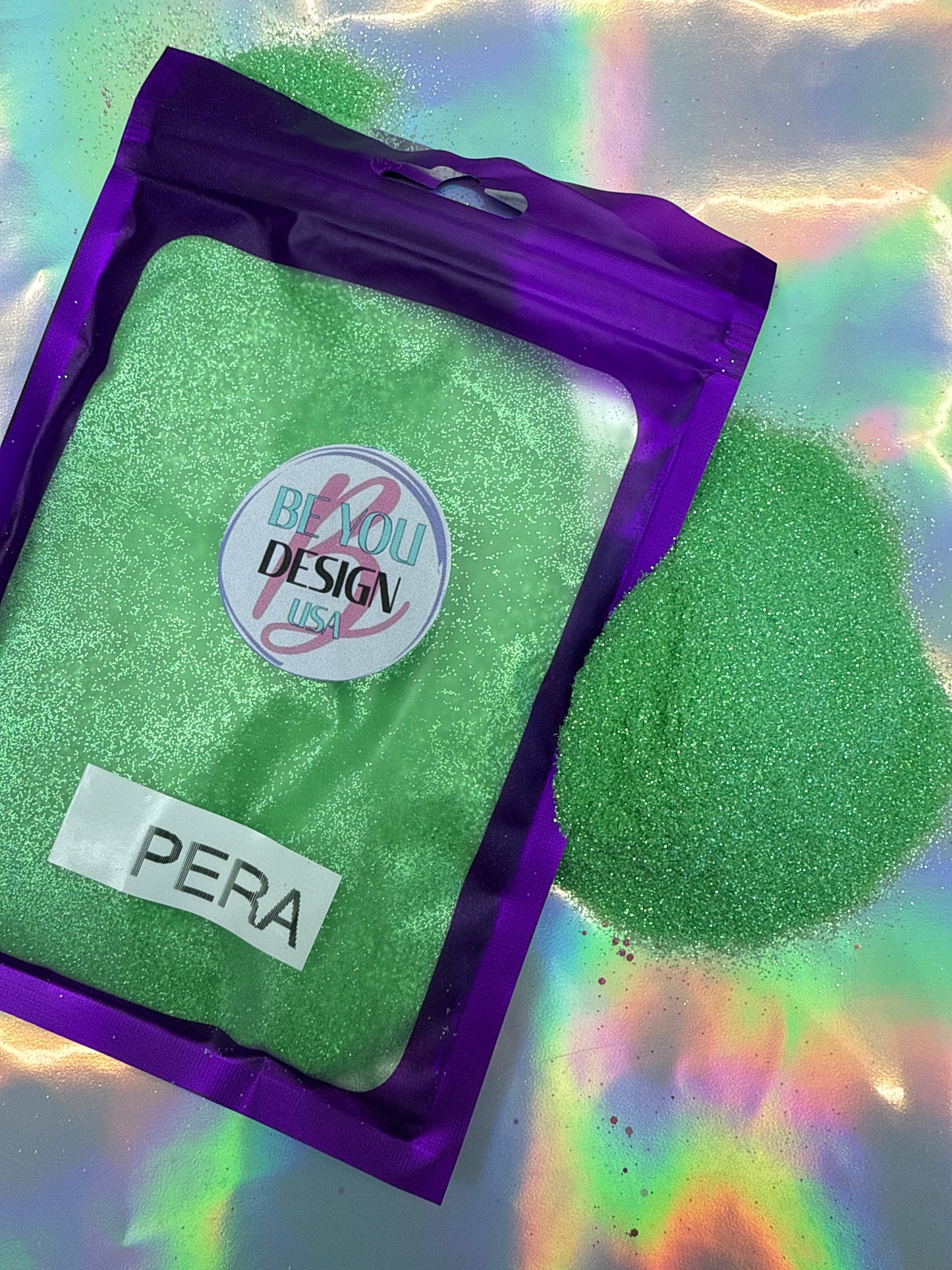Pera glitter fino 2 oz