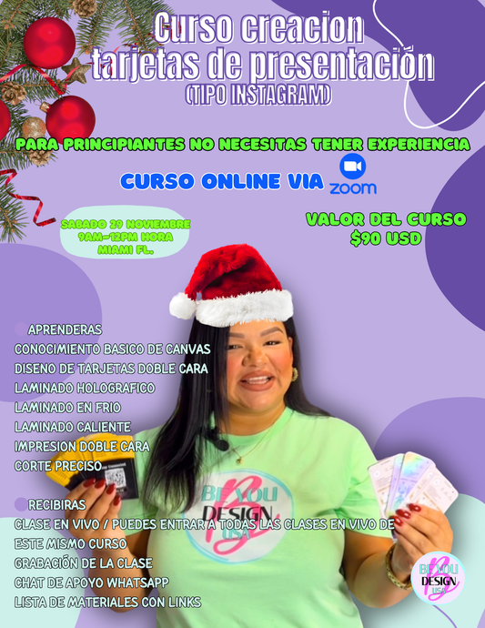 Curso de Tarjetas de Presentación