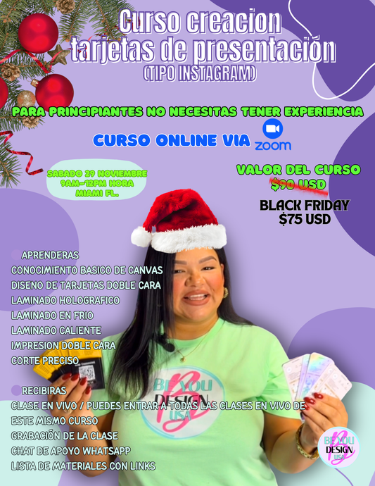 Curso de Tarjetas de Presentación