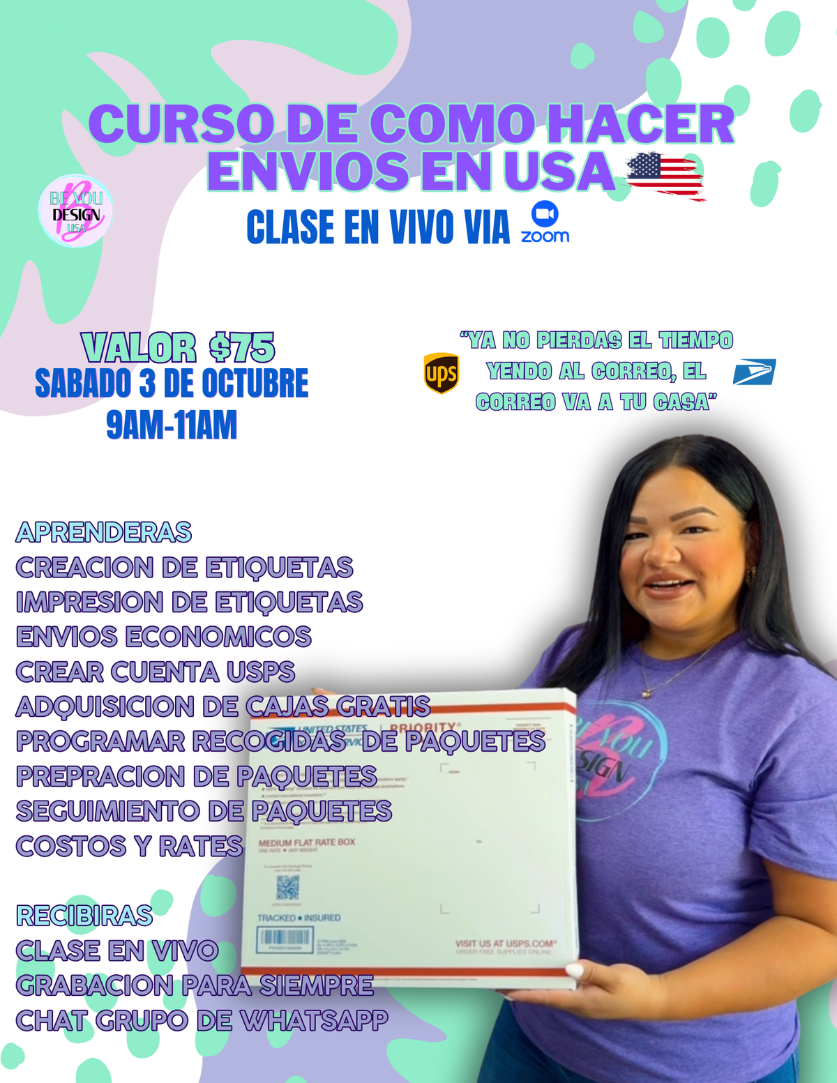 Curso de Envíos clase en vivo