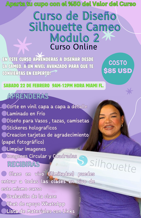 Curso de Diseño Silhouette Cameo