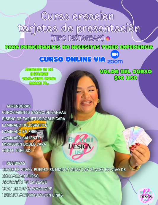 Curso de Tarjetas de Presentación
