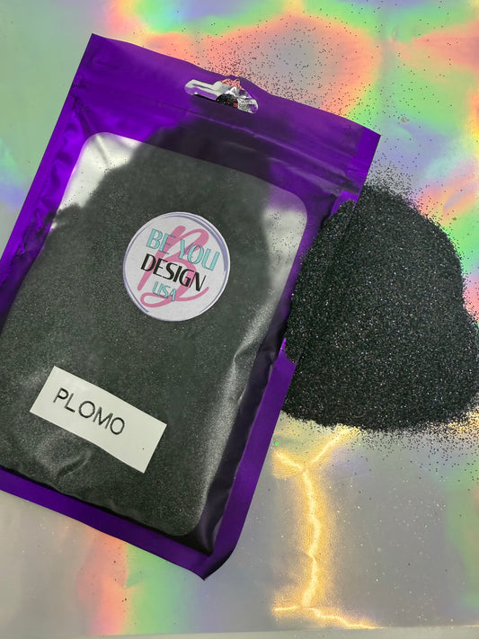 Plomo glitter fino