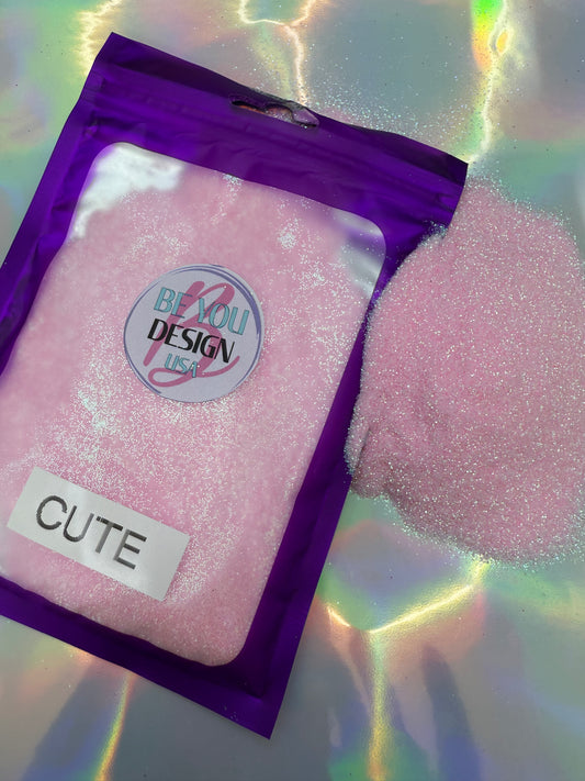 Cute glitter fino