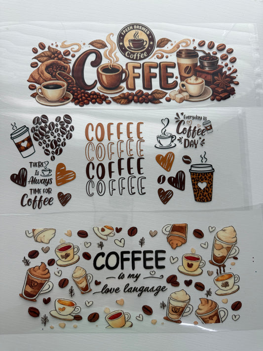 UV DTF Coffee