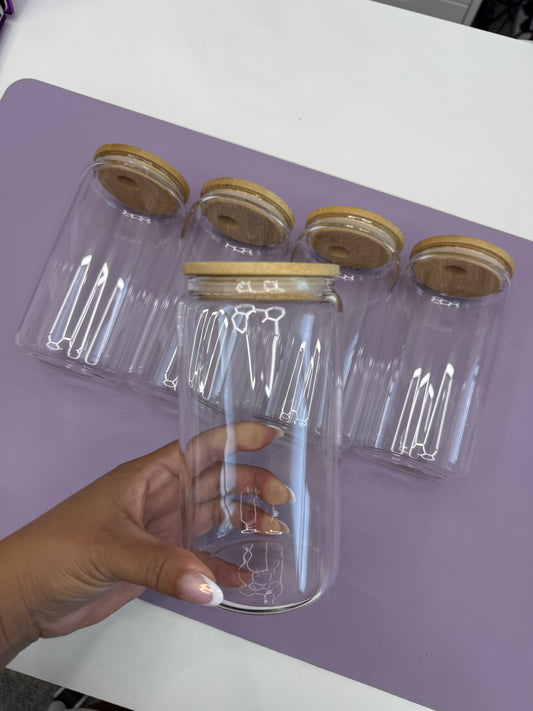 Vasos 16 oz de vidrio