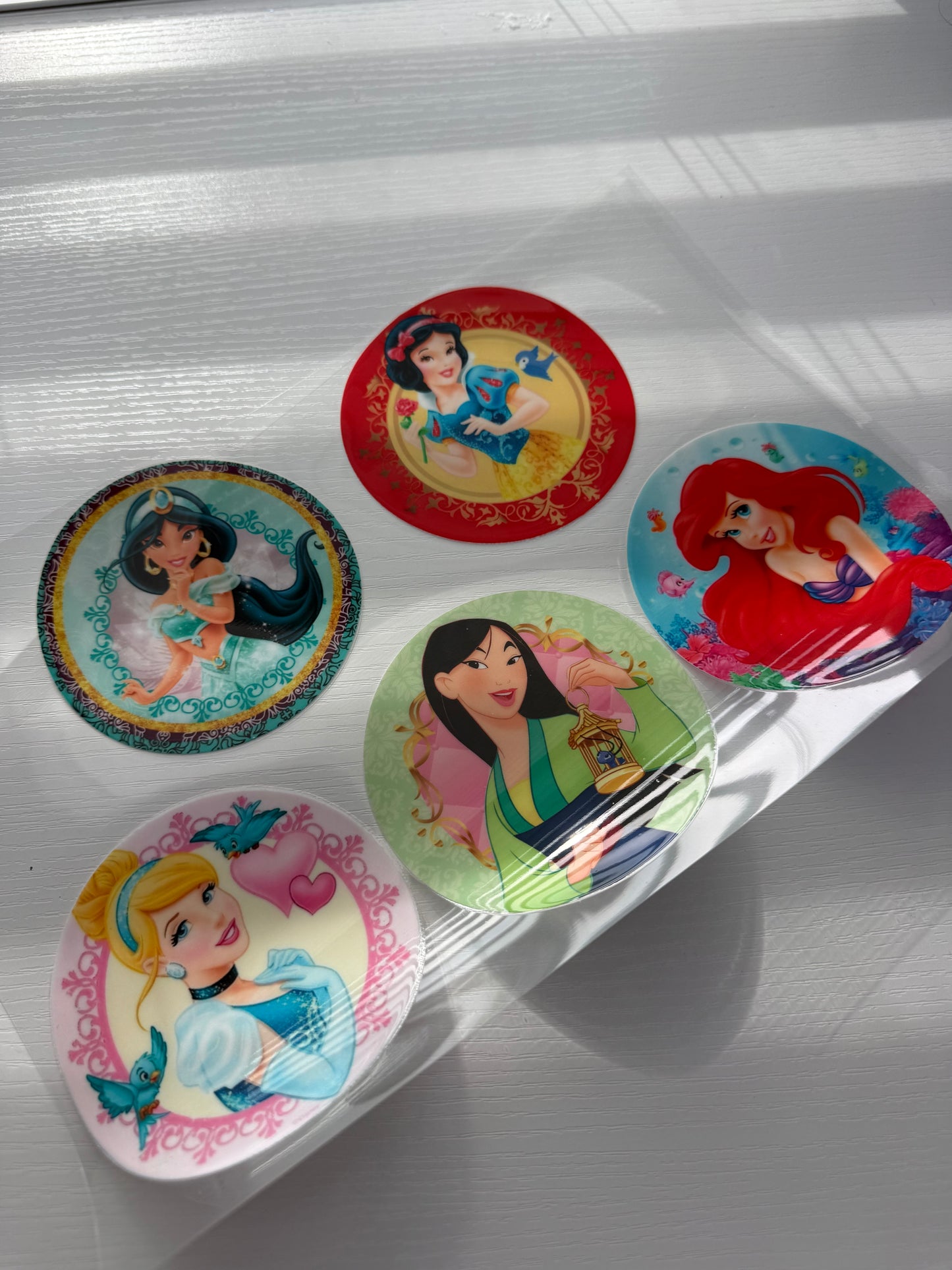Decoración tapa vaso snow globe
