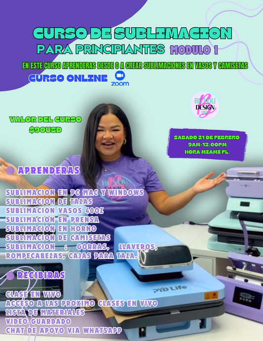 Curso Sublimación