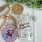Mom daily affirmations clear can glass